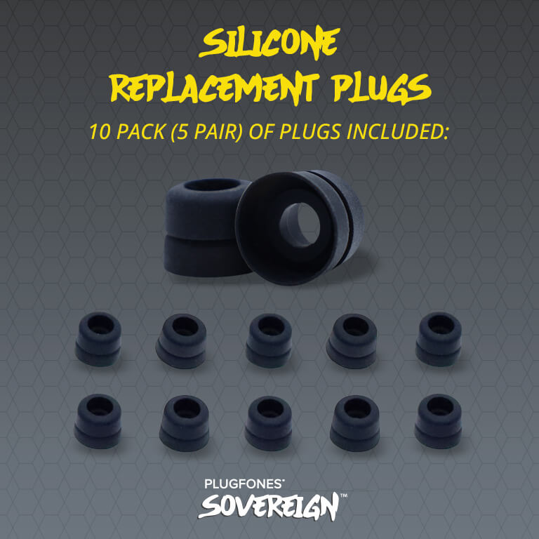 Sovereign Plugs (silicone) Product Whats included Image